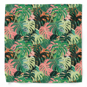 Tropical Leaves Extravaganza Bandana
