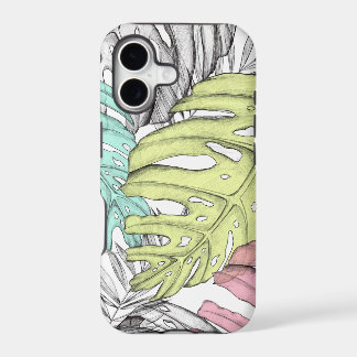 Tropical Leaves Fashion iPhone 17 Case