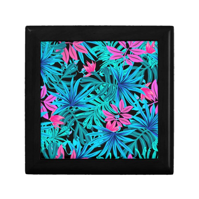 Tropical Leaves Gift Box (Front)