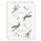Tropical Leaves Gold Wedding Reserved Tent Sign