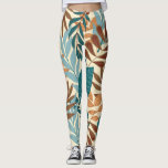 Tropical Leaves - Gorgeous Pattern Leggings<br><div class="desc">Beautiful colors,  a tropical,  exotic pattern make these leggings a real conversation starter.  These are beautiful and well made leggings and will make a great gift.</div>