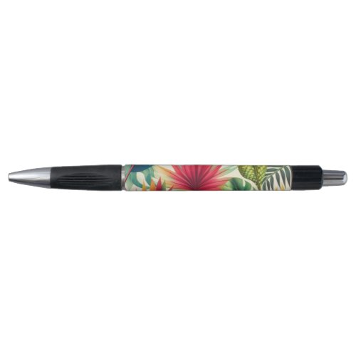 Tropical Leaves Hawaiian Pattern Pen