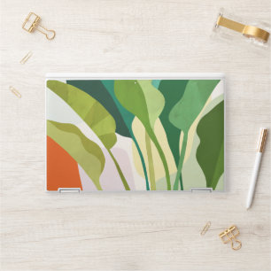 Tropical Leaves HP Laptop Skin