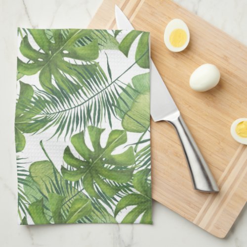 Tropical Leaves _ Kitchen Towels