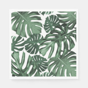 Tropical Leaves Party Napkins