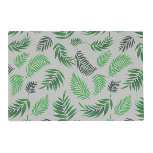 Tropical Leaves Pattern 11 Placemat