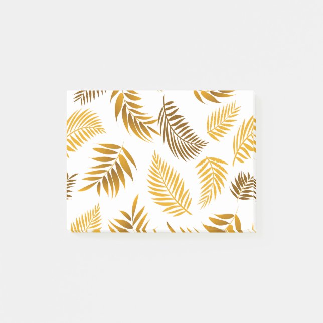 Tropical Leaves Pattern 22 Post-it Notes (Front)