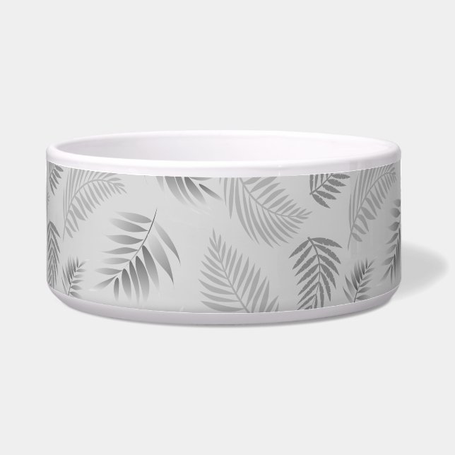 Tropical Leaves Pattern 5 Bowl (Front)