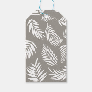 Tropical Leaves Pattern 9 Gift Tags