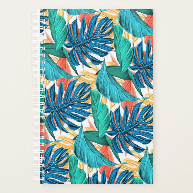 Tropical Leaves Planner (Front)