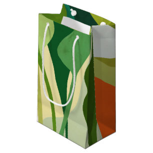 Tropical Leaves Small Gift Bag