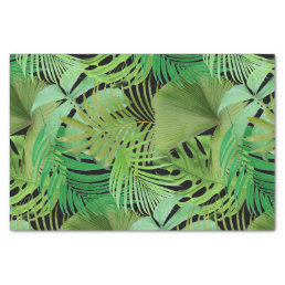 Tropical Leaves Tissue Paper