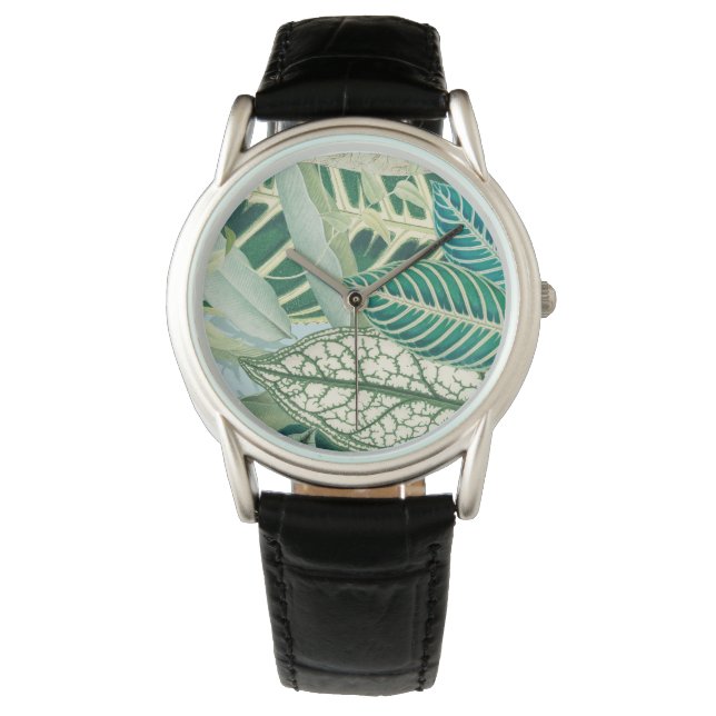 Tropical leaves watch (Front)
