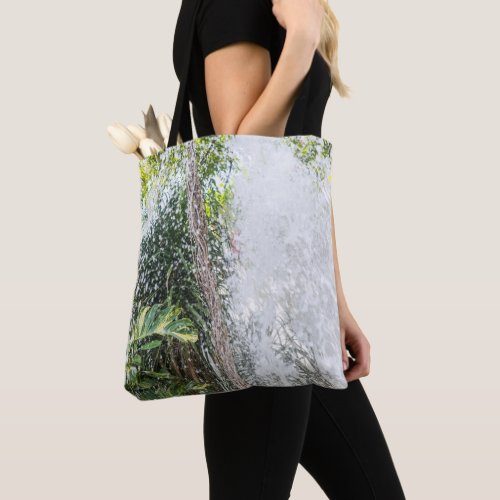 Tropical Leaves Waterfall Dream 1 travel wall  Tote Bag