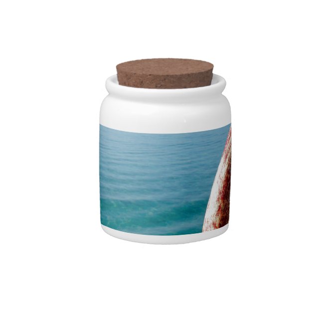 tropical lifesaver candy jar (Front)
