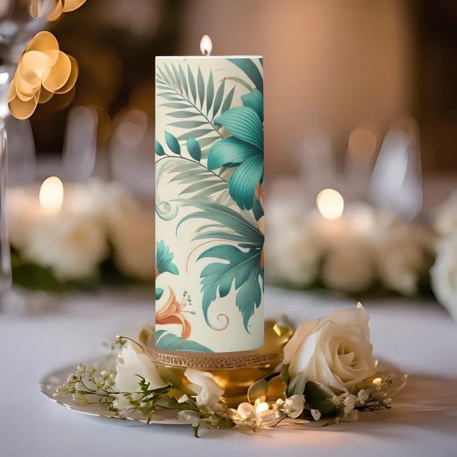 Tropical Light Tall Pillar Candle (Creator Uploaded)