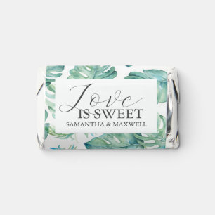 Tropical Love is Sweet Wedding Favors Chocolate