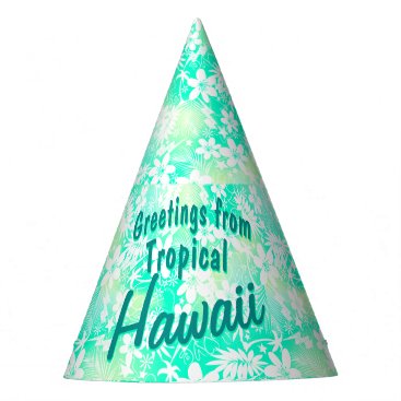 Tropical love party hat Tropical love party hat