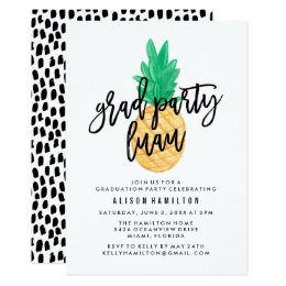 Tropical Graduation Invitations Announcements Zazzle