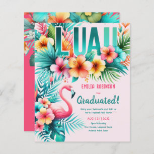 Tropical Luau Pool Party Girl's GRADUATION Event