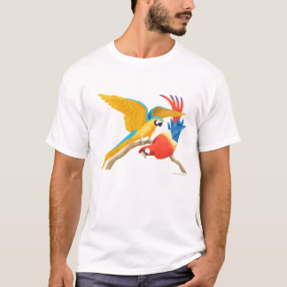 Tropical Macaw Parrots T Shirt
