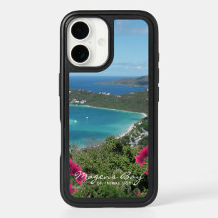 Tropical Magens Bay St. Thomas, USVI Beach Photo iPhone 16 Case