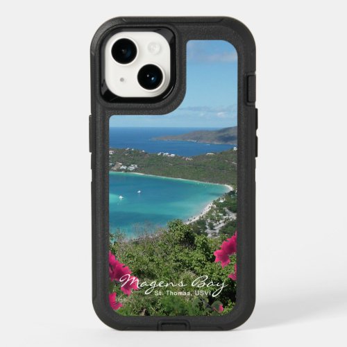 Tropical Magens Bay St Thomas USVI Beach Photo OtterBox iPhone 14 Case