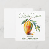 Tropical Mango | Baby Shower (Front/Back)