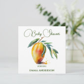 Tropical Mango | Baby Shower (Standing Front)