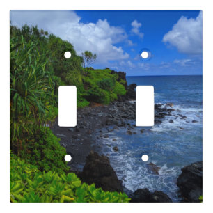 Tropical Maui Hawaiian Island Beach Light Switch Cover