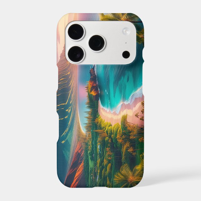 Tropical Maui Island paradise!  iPhone Case (Back)