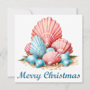 Tropical Merry Christmas Card