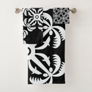 tropical modern contemporary hawaiian quilt bath t bath towel set