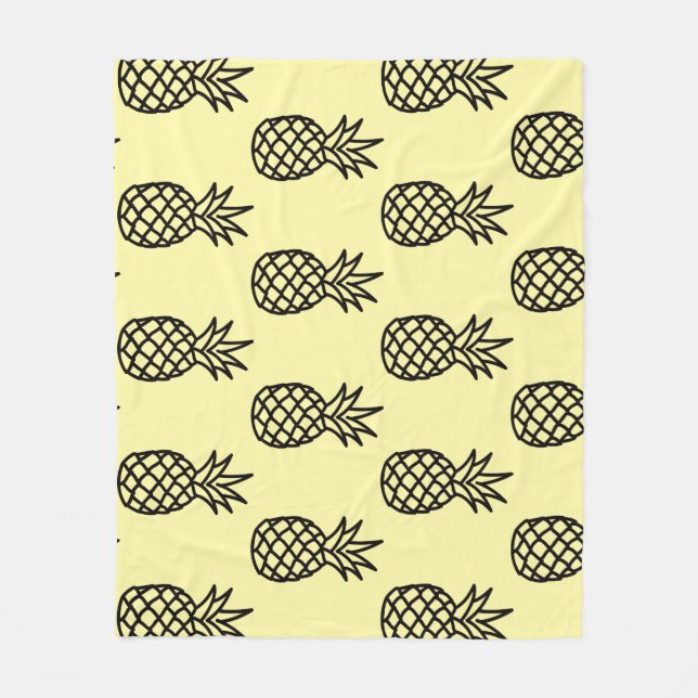 Tropical Modern Cute Dog Cat Pet Fleece Blanket (Front)