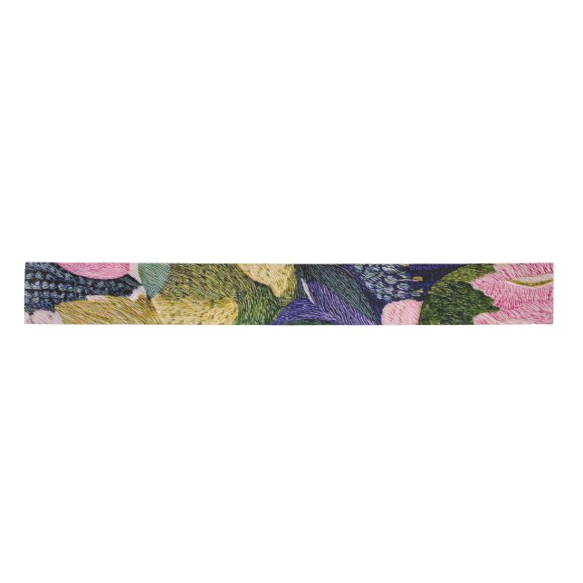 Tropical Modernism Floral Ribbon (Front)