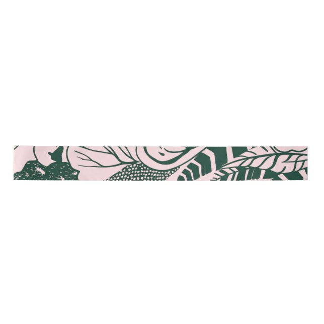 Tropical Modernism Floral Ribbon 03 (Front)