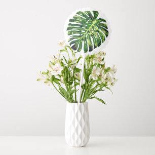 Tropical Monstera Leaf Balloon