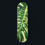 Tropical Monstera Leaf - Skateboard<br><div class="desc">Tropical Monstera Leaf</div>