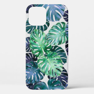 Tropical Monstera Leaves  iPhone 12 Case