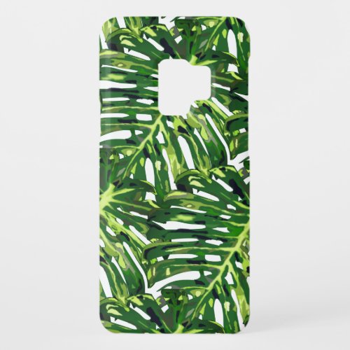 Tropical Monstera Leaves Case_Mate Samsung Galaxy S9 Case