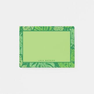 Tropical Monstera Leaves  Post-it Notes