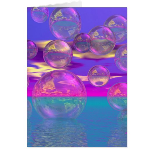 Tropical Morning – Magenta and Turquoise Paradise (Front)