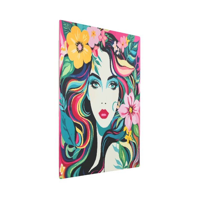 Tropical Muse Metal Print (3/4)