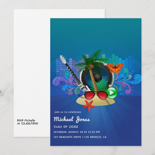Tropical Music Fest Island Graduation Party