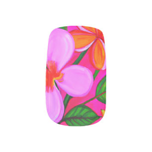 Tropical nail art