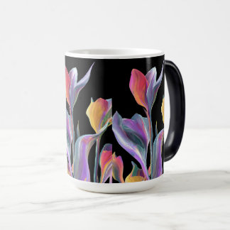 Tropical Nature Leaf Pattern Tea Cup