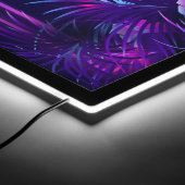 Tropical Neon Glow Party Sign (Corner)