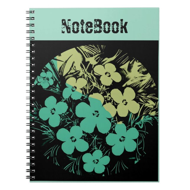 Tropical Night Bloom Notebook (Front)
