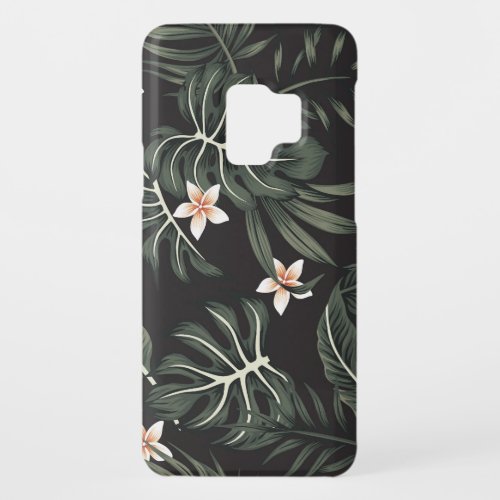 Tropical Night Flora Exotic Vintage Case_Mate Samsung Galaxy S9 Case