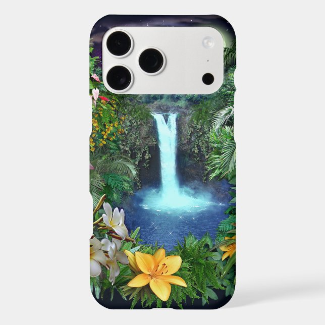 Tropical Night Iphone Case (Back)